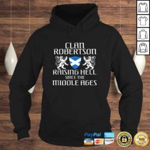 Hoodie Robertson Scottish Shirt Family Scotland Name Clan Gift