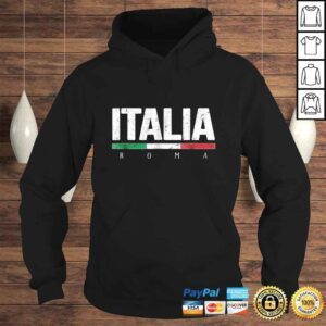 Hoodie Rome Italy Shirt Italian Flag Italia Tourist Roma Souvenir