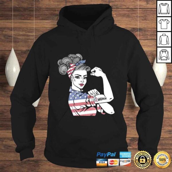 Rosie Unbreakable QAnon WWG1WGA Great Awakening Women TShirt - Image 4