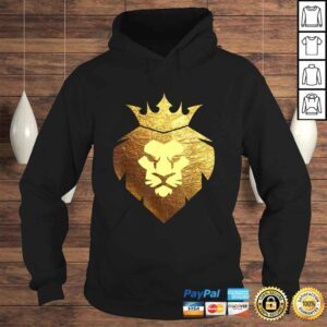 Hoodie Royal Leo King Lion Crown ShirtKing of the Jungle Gift Top