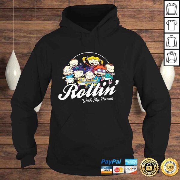 Rugrats Rollin With My Homies Baby Group Hoodie - Image 4