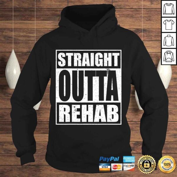 STRAIGHT OUTTA REHAB Shirt PHYSICAL THERAPIST THERAPY TEE - Image 4