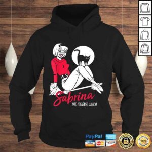 Hoodie Sabrina The Teenage Witch on Broom Tshirt