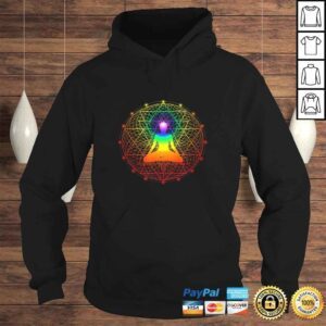 Hoodie Sacred Geometry Tee Psychedelic Mandala Chakra Meditation