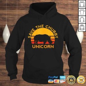 Hoodie Save The Chubby Unicorn Rhino Retro Colors Men Women Kids Tee TShirt