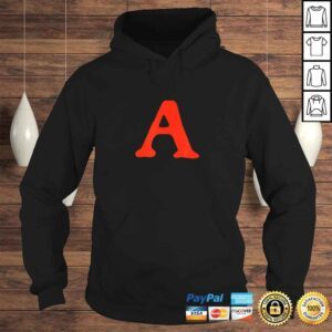 Hoodie Scarlet Letter Gift Top