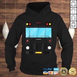 Hoodie School Bus Costume Shirt Halloween Costume 1