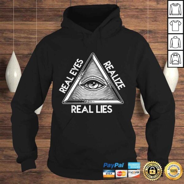 Seeing Eye Realize Real Lies Shirt - Image 4