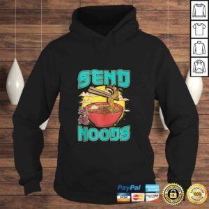 Hoodie Send Noods Ramen Japanese Noodles Pho Bowl Anime Gag Gift Tee Shirt