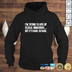 Hoodie Sexual Innuendo adult humor offensive gag VNeck TShirt