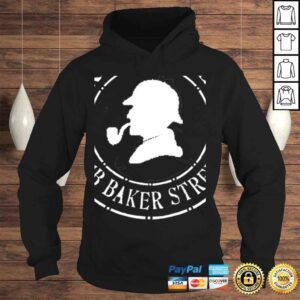 Hoodie Sherlock Holmes Hoodie British Detective 221B Baker Street