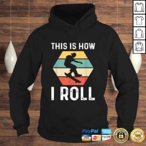 Hoodie Skateboarding Skateboard Skateboarder Retro TShirt Gift