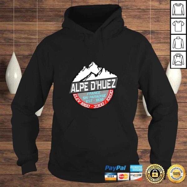 Ski Alpe D'Huez Shirt France Skiing Paradise - Image 4