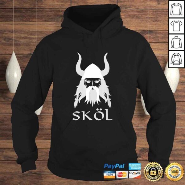 Skol Nordic Scandinavian Warrior Viking HelmeShirt - Image 4