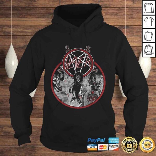 Slayer Live Undead Pentagram T-shirt - Image 4