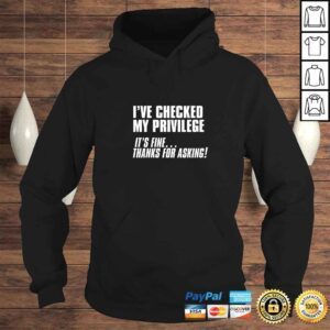 Hoodie Snarky Sarcastic Shirt Check Your Privilege