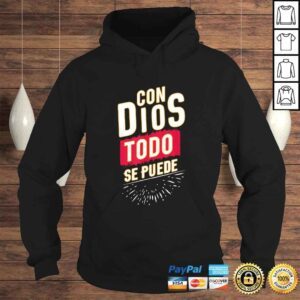 Hoodie Spanish Religious for Hispanic Christians Gift TShirt