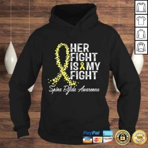 Hoodie Spina Bifida Awareness Shirt Her Fight TShirt