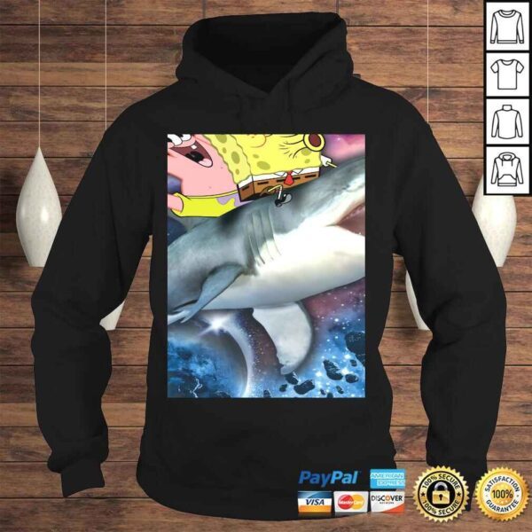 Spongebob SquarePants & Patrick Shark Riding TShirt - Image 4