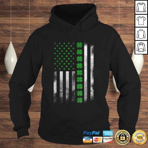 St Patricks Day IRISH AMERICAN FLAG Shirt - Image 4