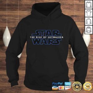 Hoodie Star Wars The Rise of Skywalker Movie Logo Shirt