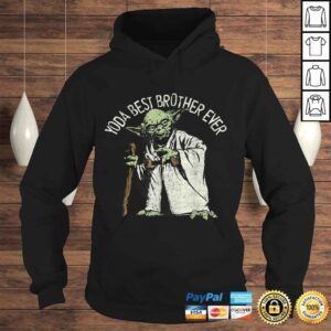 Hoodie Star Wars Yoda Best Brother Ever PortraiShirt