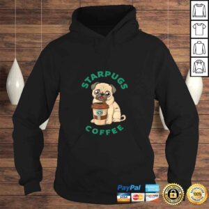 Hoodie Starpugs Coffee Pug Doglover Shirt