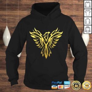 Hoodie Stylish Phoenix Mythical Bird Rising Born Again VNeck TShirt