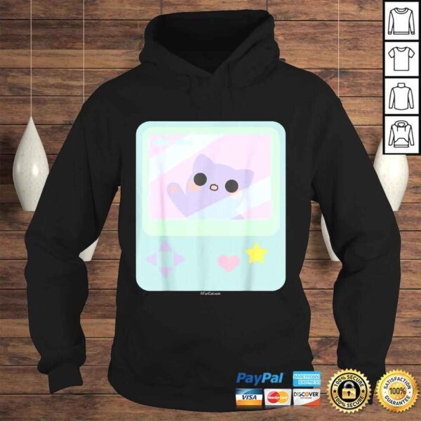 Super Kawaii Gamer Cat kitty Pastel Anime Inspired Tee T-Shirt - Image 4