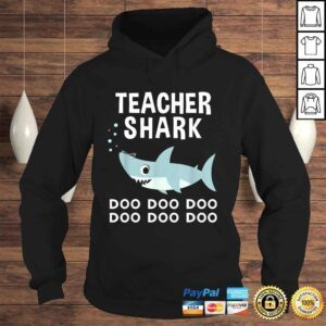 Hoodie Teacher Shark Doo Doo Shirt