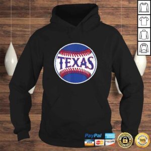 Hoodie Texas Baseball TX Vintage Distressed Gameday Ranger Shirt