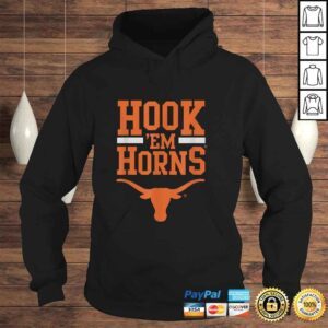 Hoodie Texas Longhorns Hook em Horns Apparel Shirt