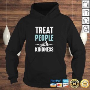 Hoodie Treat People With Kindness Love Peace Hope Peacekeepers Pullover Hoodie