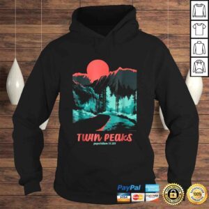 Hoodie Twin Peaks Classic Tonal Color Pop Poster Graphic Shirt