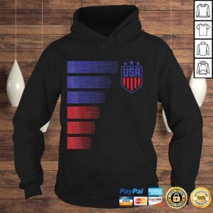 Hoodie USA Shirt Cool USA Soccer Shirt Womens Mens Kids