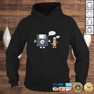 Hoodie USB Floppy Disk I Am Your Father Shirt Funny Nerd Geek Tee