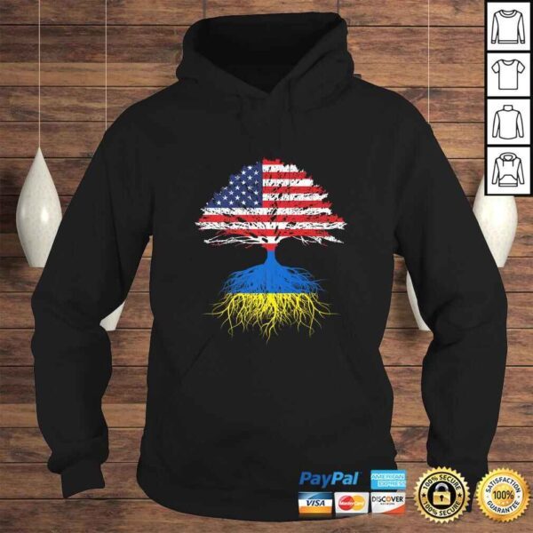 Ukrainian Roots American Grown Ukraine Shirt Men Women Kids - Image 4