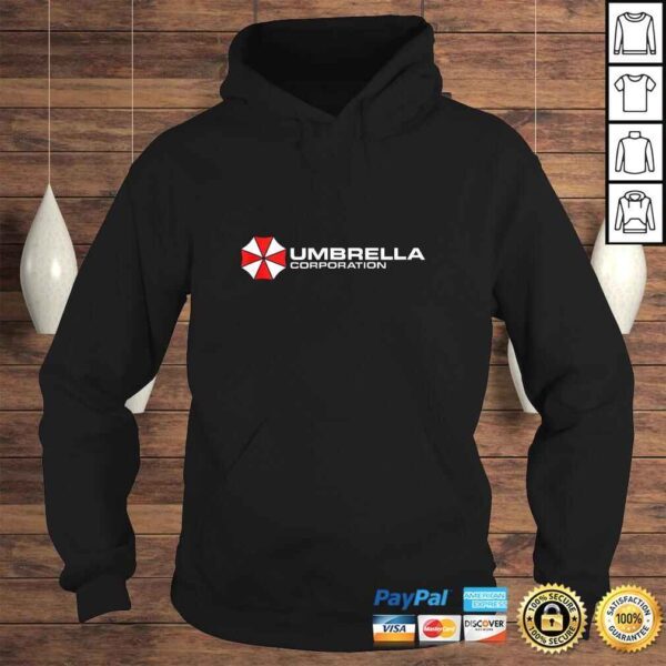 Umbrella Corporation Evil Zombie Company Logo Tee T-Shirt - Image 4