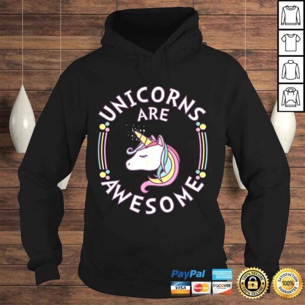 Unicorns Are Awesome - Cool Unicorn TShirt - Image 4