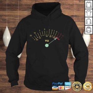 Hoodie VU Meter Tee Sound Engineer Analog Tshirt