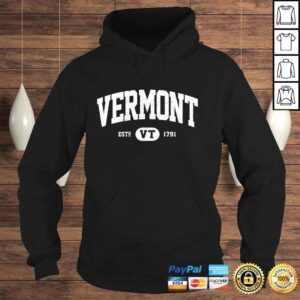 Hoodie Vermont SweaShirt Retro Vintage Vermont Hoodie Gifts VT