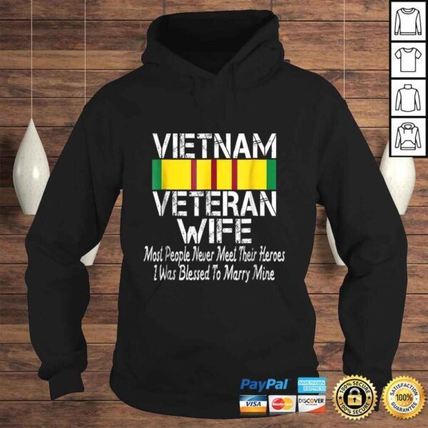 Vietnam Veteran Wife Shirt Gift - Image 4