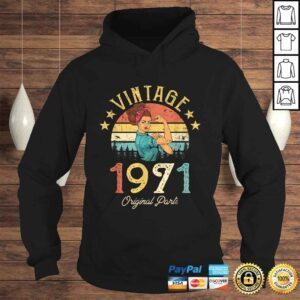 Hoodie Vintage 1971 Made in 1971 49th birthday 49 years old Gift TShirt