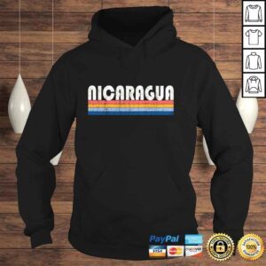 Hoodie Vintage 70s 80s Style Nicaragua Hoodie