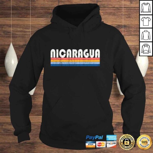 Vintage 70s 80s Style Nicaragua Hoodie - Image 4