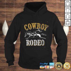 Hoodie Vintage Bull Riding Rodeo Cowboy TShirt Gift