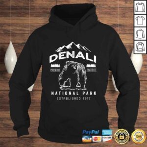 Hoodie Vintage Denali National Park Shirt Denali Alaska TShirt