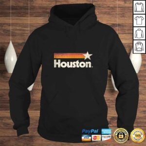 Hoodie Vintage Houston Texas Shirt Houston Strong Stripes VNeck TShirt