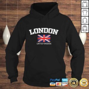 Hoodie Vintage London England United Kingdom Souvenir Gift Pullover Hoodie