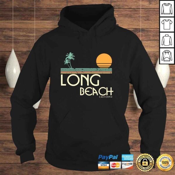 Vintage Long Beach California Hoodie - Image 4